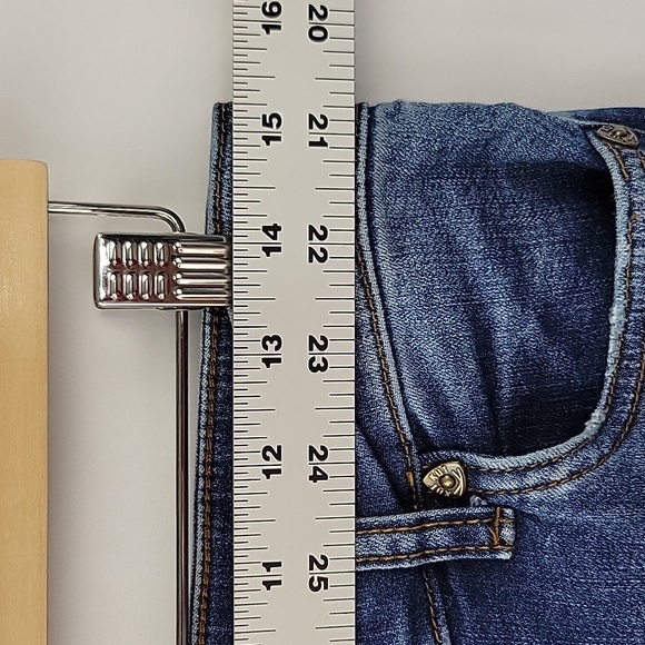 KFTK Janet Ankle Skinny Jeans Medium Wash Size 8 - Picture 7 of 13